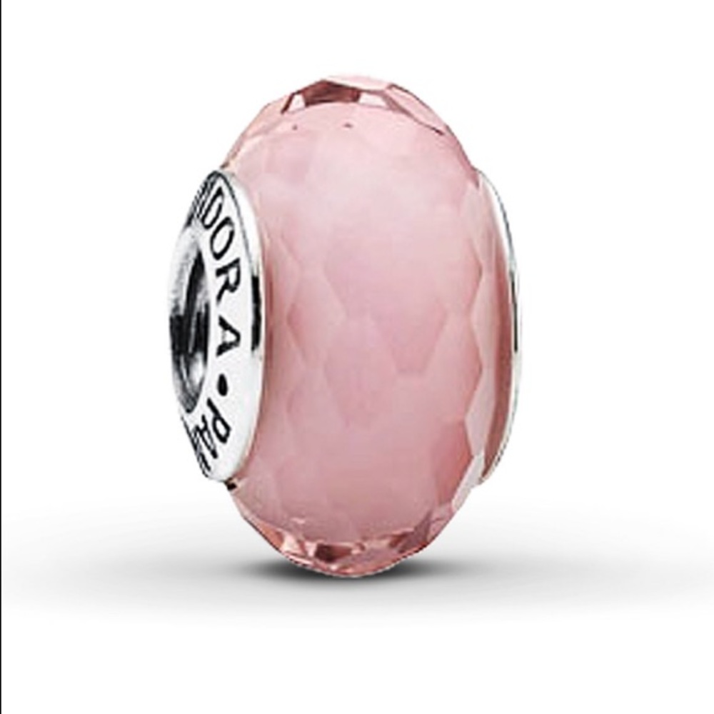 Pink Murano Glass Pandora Charm